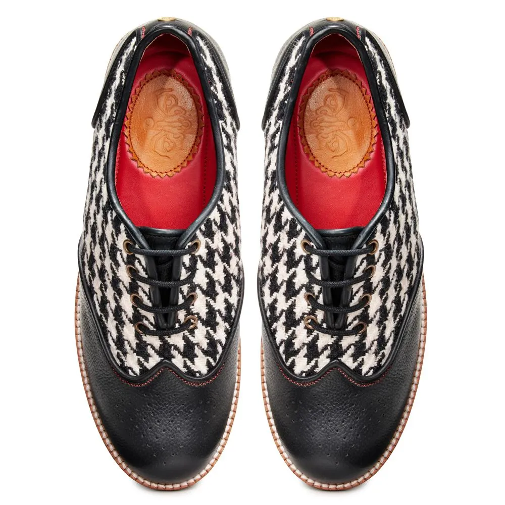 White Classic Houndstooth_Brogue Women (discontinued)