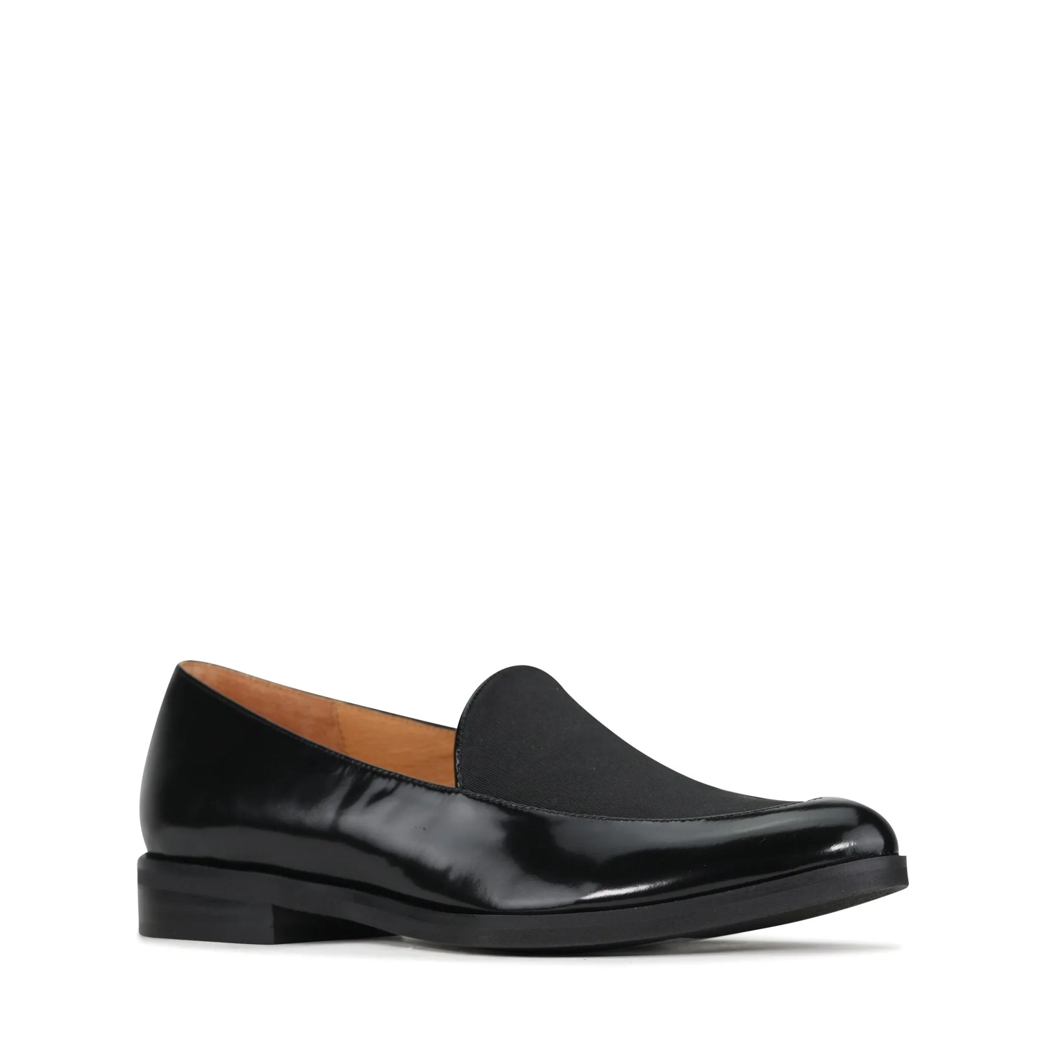 ZADA LEATHER SHINY LOAFERS